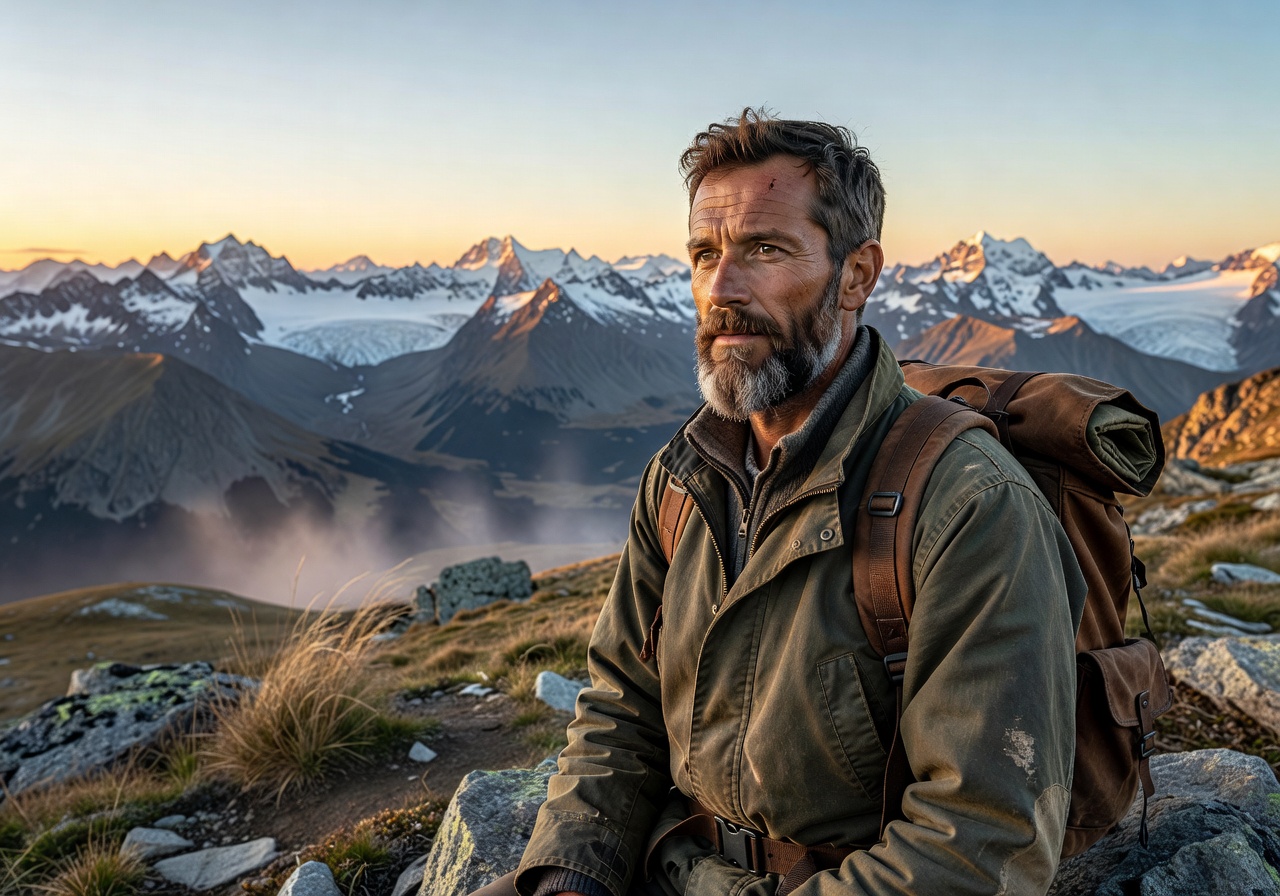 Portrait of traveler Marcus Vogel