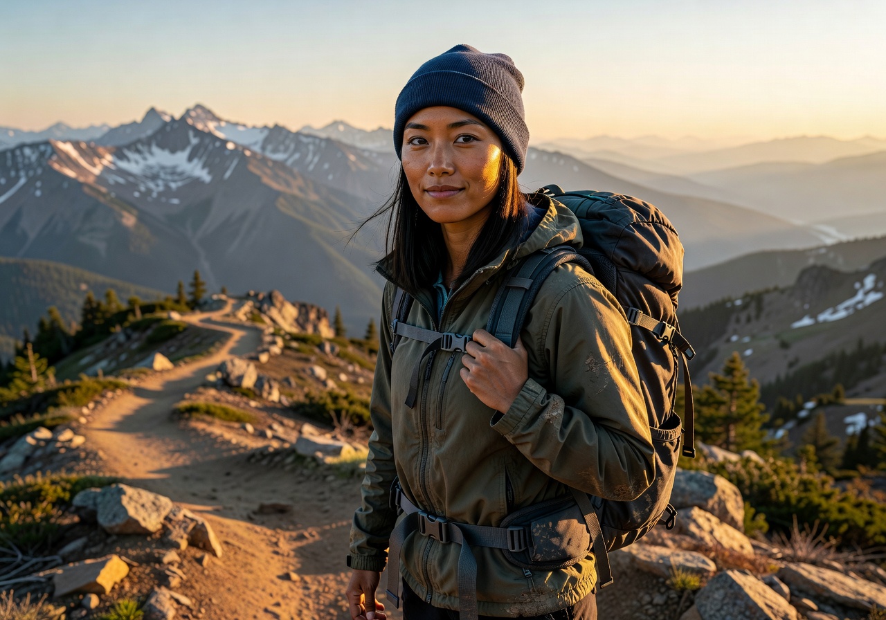 Portrait of traveler Sofia Nakamura